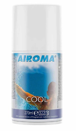 AIROMA COOL REFILL 270ML FOR AIROMA MVP DISPENSER (12)
