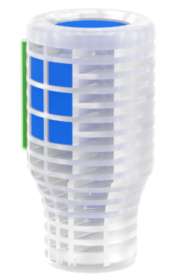 V-Air Solid Evolution Ice Cool Fragrance Eva Cartridge