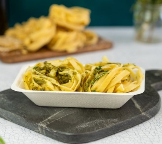 Vegware Nourish Moulded Fibre Medium Chip Tray 16oz 400ml (Pack Of 50)