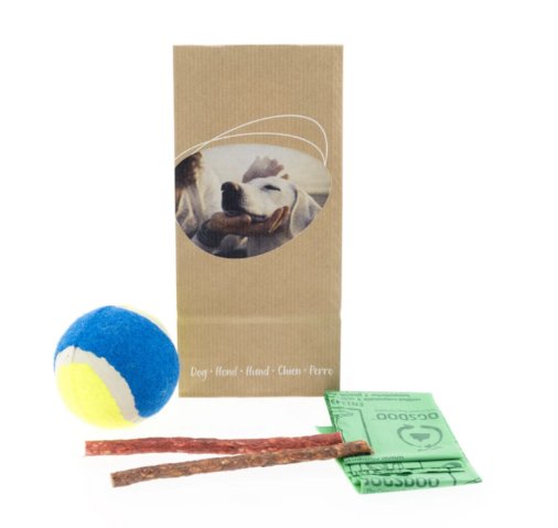 Dog Welcome Pack Including Munchy Sticks Waste Bags And Tennis Ball Case 30