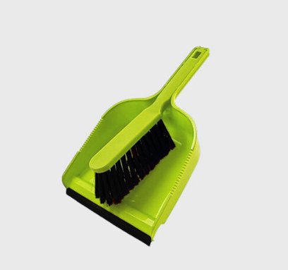 Soft Dust Pan And Brush Set Yellow