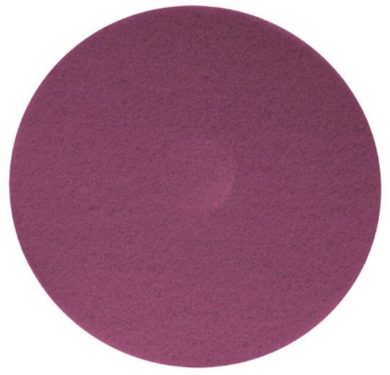 Floor Pad Maroon 17"