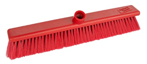 INTERCHANGE HYGIENE BROOM SOFT RED 18"