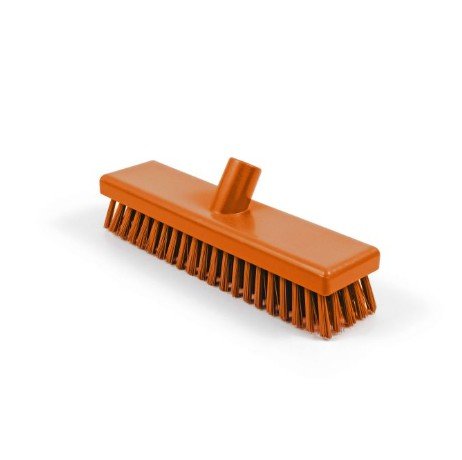 Stiff Deck Scrub 305mm Orange