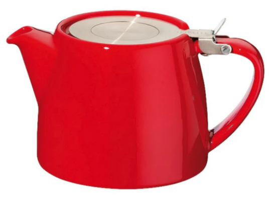 Stump Teapot 13oz Red