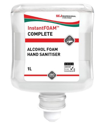 Deb Instant Foam Alcohol Free Hand Sanitiser 1ltr (1) *S