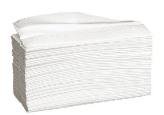 SmartChoice Hand Towel 1ply White 255x235mm (Case of 3000)