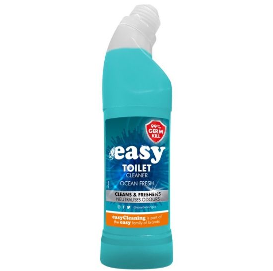 Easy Ocean Fresh Liquid Toilet Cleaner 750ml