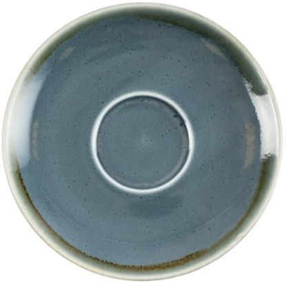 Olympia Kiln Cappuccino Saucer Ocean 6.5" (6)