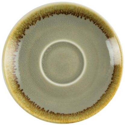 Olympia Kiln Espresso Saucer Moss 4.5" (6)