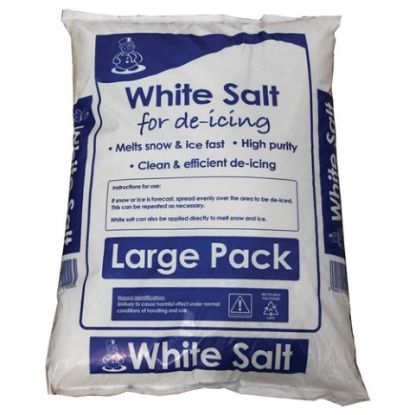 De-Icing Salt Lrg Bag 25kg White