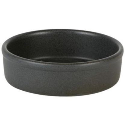 Rustico Carbon Round Tapas Dish 12.5cm (Case Of 12)