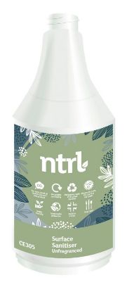 Empty Trigger Bottle For Ntrl Surface Sanitiser Unfragranced