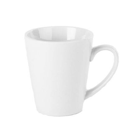 Simply Conical Mug 8oz White (Single)