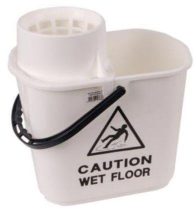 Professional Bucket & Wringer 15l White