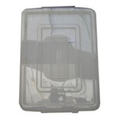 Storage Box Lids Lrg 58x40x4cm Natural