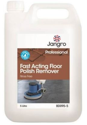 Jangro Fast Acting Floor Polish Remover 5ltr (Case Of 2) **DG**