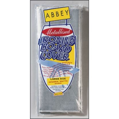 Ironing Board Cover Metallic 135x44cm (Fits Up To 132x37cm Board)