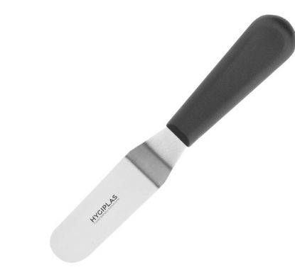 Hygiplas Angled Blade Palette Knife Black 10cm