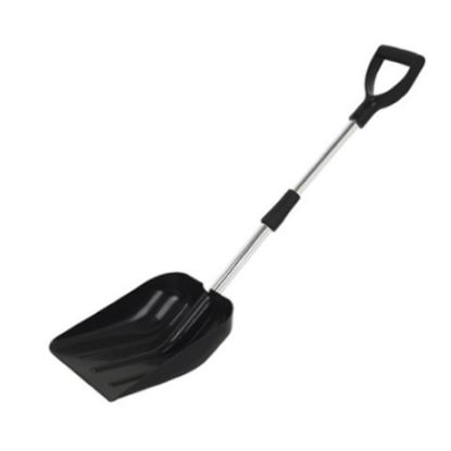Jangro Compact D-Grip Snow Shovel Telescopic Handle