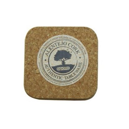 Cork Coasters 10cm (6)