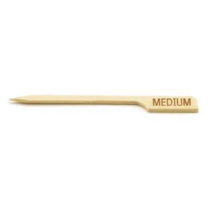 Bamboo Steak Markers 3.5 Inch Medium (100)