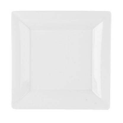 Porcelite Deep Square Plate 8.25" (Case Of 6)
