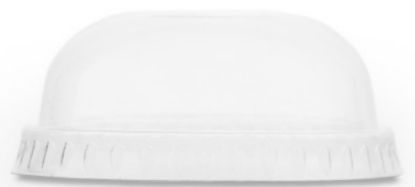 Vegware 76mm PLA Dome Lid No Hole 76 Series (Pack Of 50)