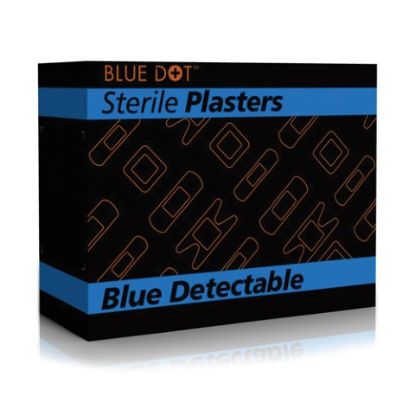 Blue Detectable Plasters Assorted (Pack of 100)