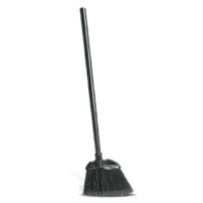 Rubbermaid Broom For Lobby Dustpan Black