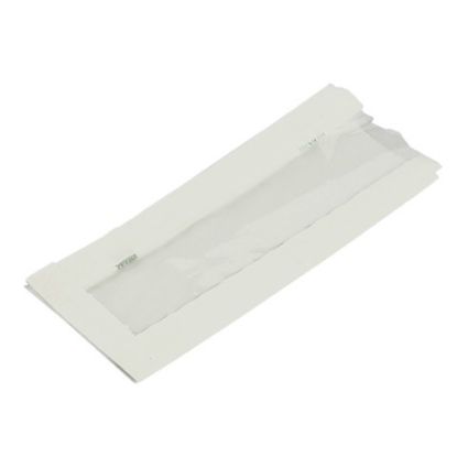 Vegware Glassine Bag With Window 4x6x10" (Case of 1000)