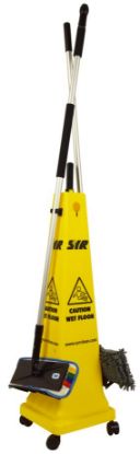 Syr Rapid Response Kit Incl Cone Rapid Mop Handle Super Drying Mop And Frame