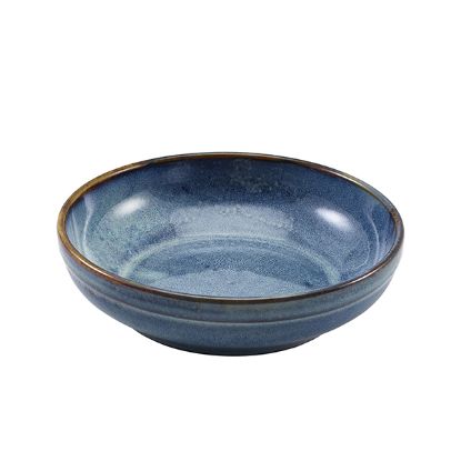 Terra Porcelain Aqua Blue Coupe Bowl 20cm (Case Of 6)