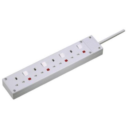 Jojo 4way Switched Ext. Socket 2mtr 13amp *p