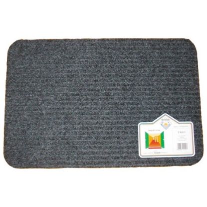Trio Door Mat 24x16" Malin Grey
