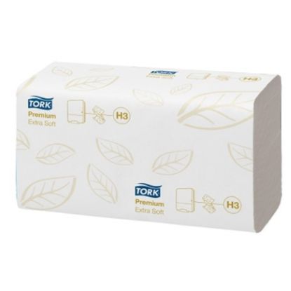 Tork Premium Extra Soft Single Fold Hand Towel White 2ply (3000)