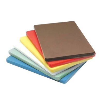 Poly Chopping Board 18x12x1" Brown