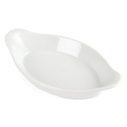 Olympia Whiteware Oval Eared Dish 204mm (6)
