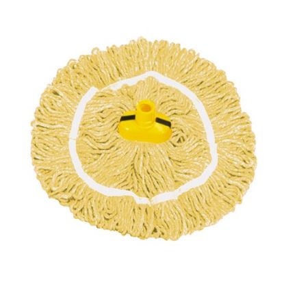 Freedom Midi Looped Socket Mop Head 17" Yellow