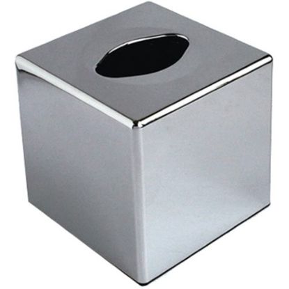 Cube Tissue Holder Chrome 137x137x130mm