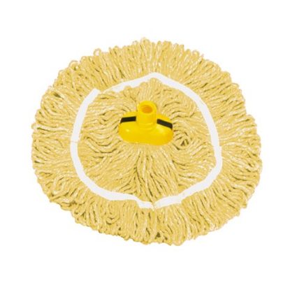 Freedom Maxi Looped Socket Mophead 24" Yellow
