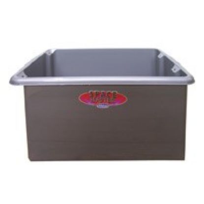 Storage Box Lrg 56x40x30cm Silver