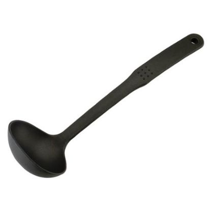 Nylon Soup Ladle Black