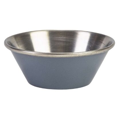 Ramekin 1.5oz St/St Grey
