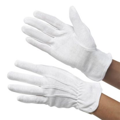 Waiters Glove Heat Resistant Med White (Single Pair)