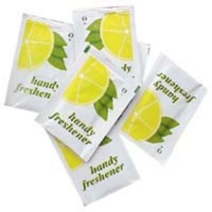 Lemon Handy Freshener Wipes (Case of 1000)
