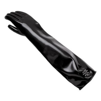 Gloves H/D Rubber Size 9 17" Lrg Black