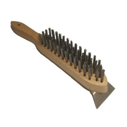 4 Row Wire Brush & Scraper