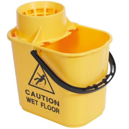 Professional Bucket & Wringer 15l Yellow