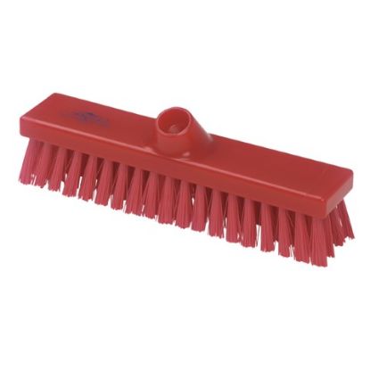 Premier Deck Scrub Stiff 280mm Red